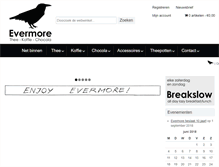 Tablet Screenshot of evermorethee.nl